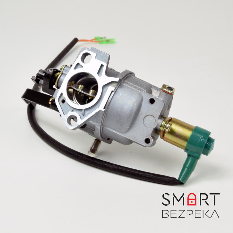 Карбюратор P27-2D для бензинових генераторів 5-8 кВт із двигунами 188F-190F-192F з електроклапаном