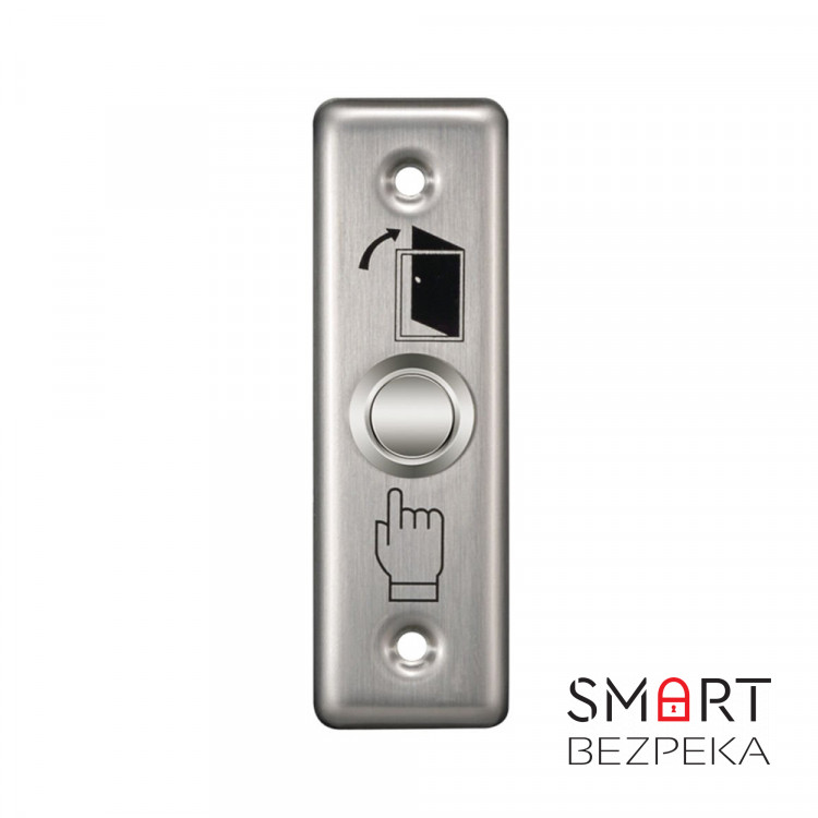 Кнопка виходу Yli Electronic PBK-811A для вузьких дверей