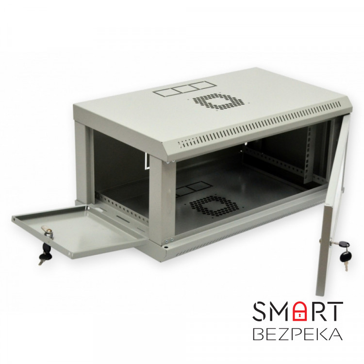 Шафа серверна CMS 4U 600 x 350 x 284 UA-MGSWL435G для мережевого обладнання