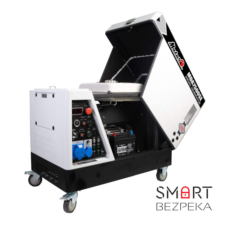 Дизельний генератор MATARI MDA7500SE максимальна потужність 7.5 кВт