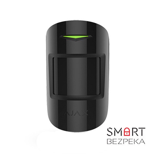 Беспроводной датчик движения Ajax MotionProtect Plus black с микроволновым сенсором