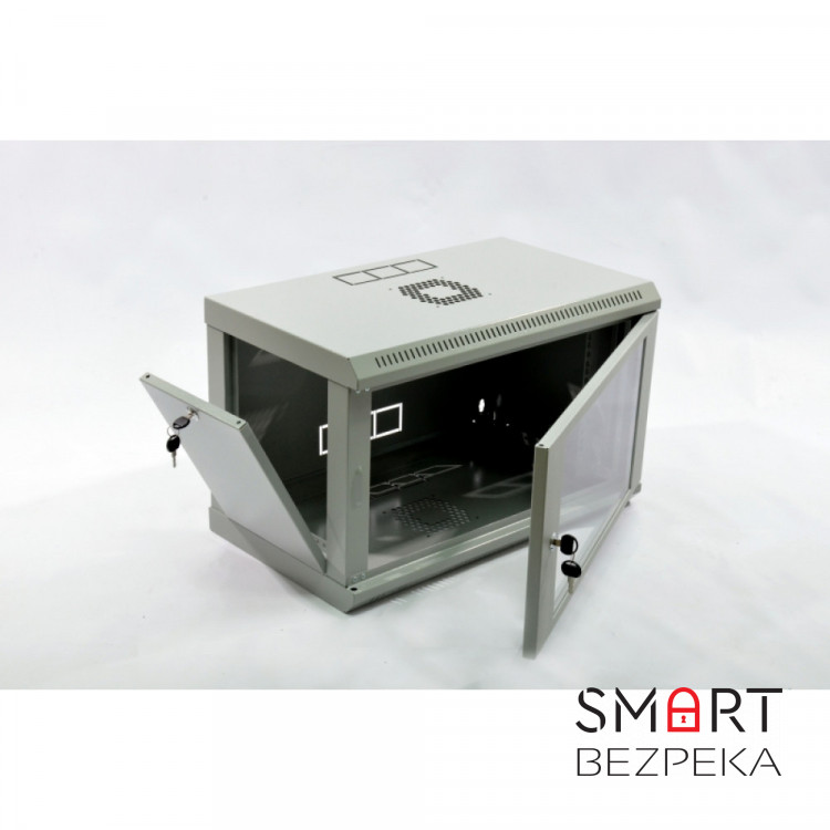 Шкаф серверный CMS 6U 600 x 350 x 373 UA-MGSWL635G для сетевого оборудования