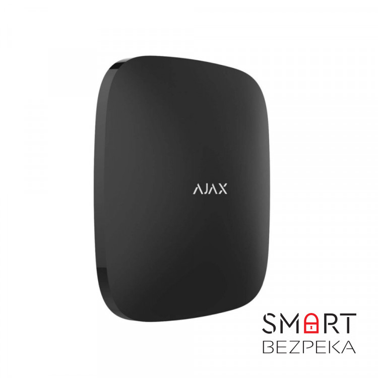 Интеллектуальная централь Ajax Hub Plus black с поддержкой 2 SIM-карт и Wi-Fi