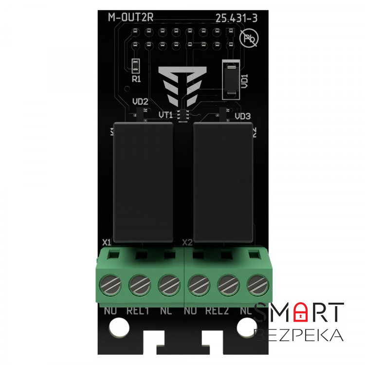 Релейний модуль M-OUT2R