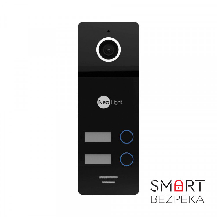 Відеопанель 2 Мп NeoLight MEGA/2 FHD Black на 2 абоненти