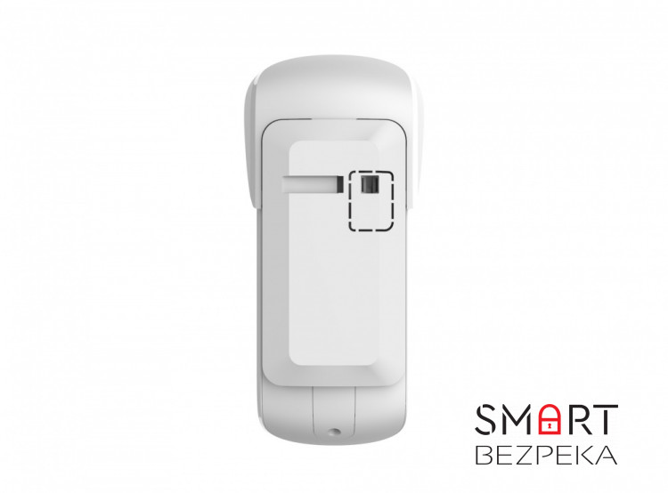 Вуличний датчик руху з просунутим захистом від маскування та імунітетом до тварин Ajax MotionCam Outdoor (PhOD) з фотофіксацією по тривозі та за запитом