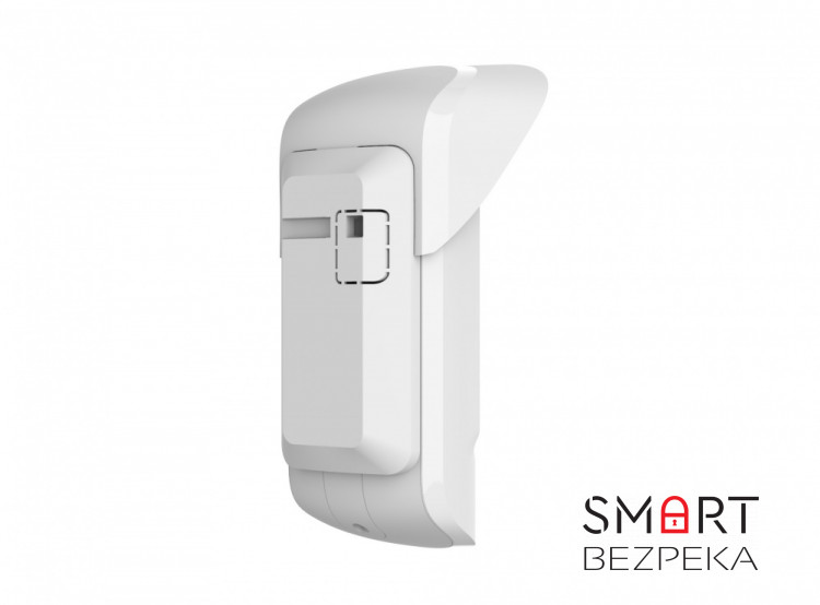 Вуличний датчик руху з просунутим захистом від маскування та імунітетом до тварин Ajax MotionCam Outdoor (PhOD) з фотофіксацією по тривозі та за запитом