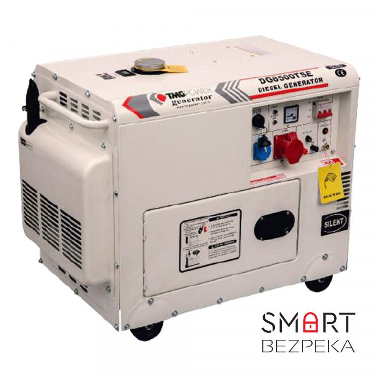 Дизельный генератор TMG Power DG 8500TSE максимальная мощность 6.5 кВт