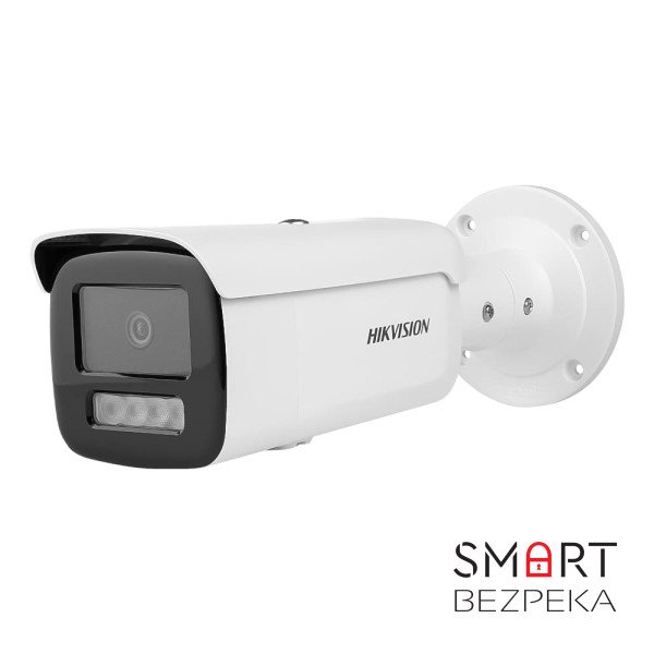 IP-відеокамера 4 Мп Hikvision DS-2CD2T43G2-4LI (2.8 мм) з подвійним підсвічуванням для системи відеонагляду