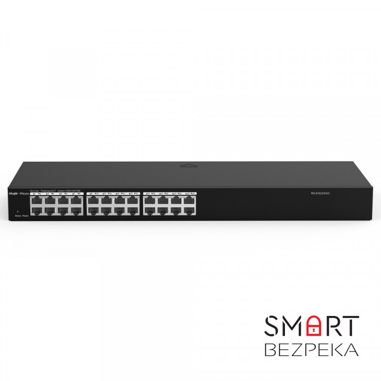 Коммутатор Ruijie Reyee RG-ES224GC 24-портовый гигабитный с интеллектуальными функциями