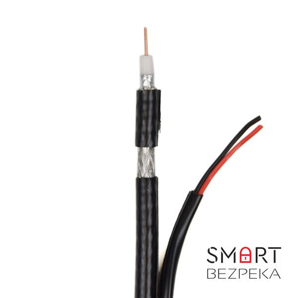 Кабель коаксиальный GoldMine RG690-Cu+2*0.5 PE, наружный комбинированный, бухта 100 м