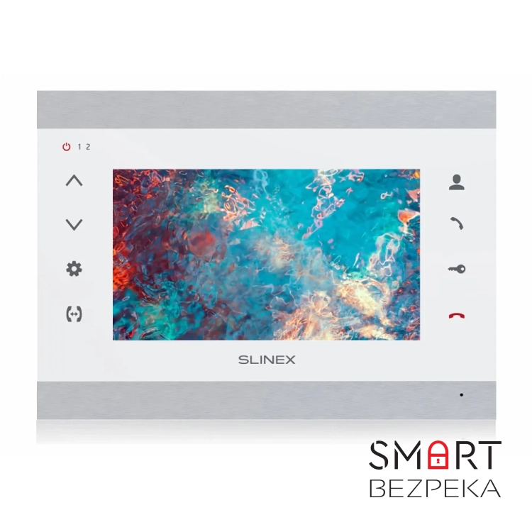 Комплект видеодомофона Slinex SL-07N Cloud (silver+white) с Wi-Fi + Tantos Triniti HD