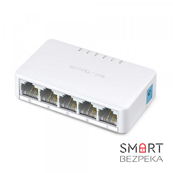 Комутатор на 5 портів MERCUSYS 10/100M/MS105 некерований