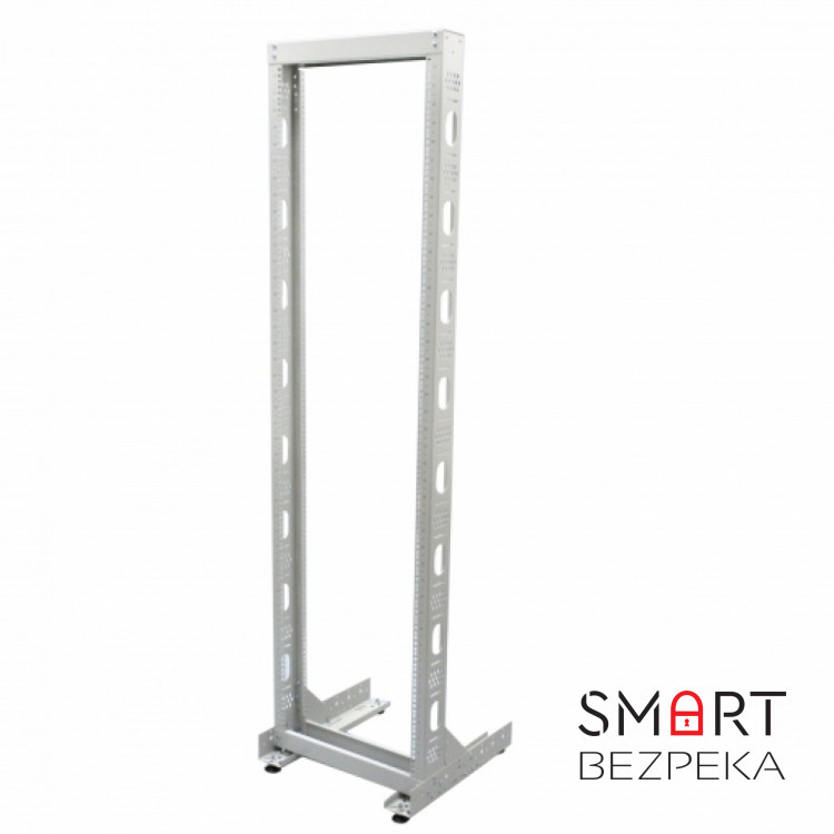 Стійка однорамна CMS UA-OF33-S-GR 33U сіра (без ніг)