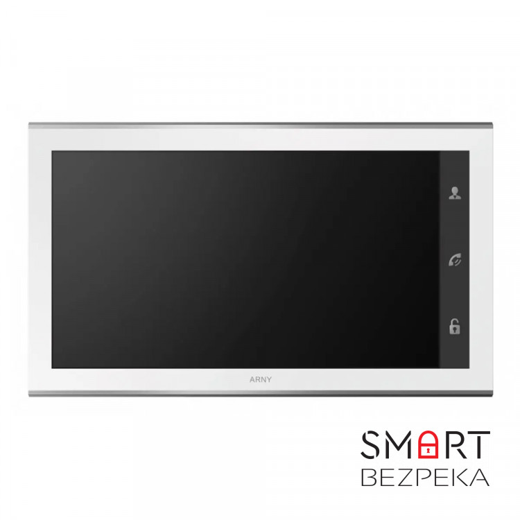 Видеодомофон 10" Arny AVD-1030 (2Mpx) PiP white IPS с детектором движения и записью видео