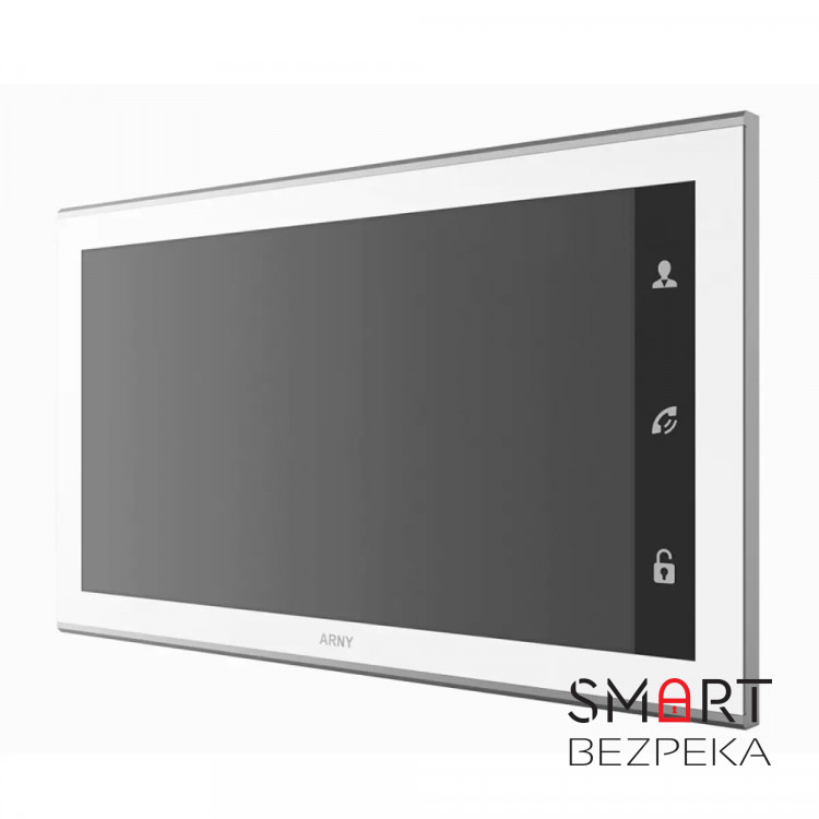 Відеодомофон 10" Arny AVD-1030 (2Mpx) PiP white IPS з детектором руху і записом відео
