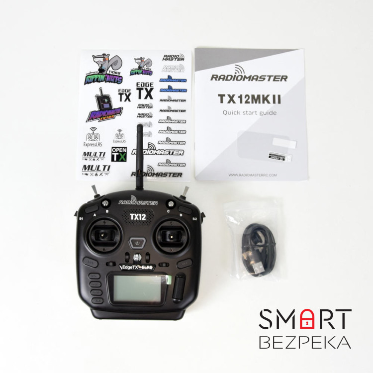 Пульт керування RadioMaster TX12 MKII для FPV дронів (TX12-MKII-ELRS)
