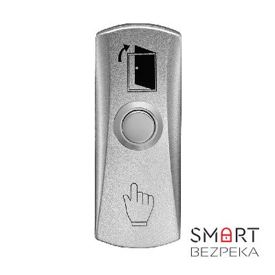 Кнопка виходу Yli Electronic PBK-815 накладна з нержавіючої сталі