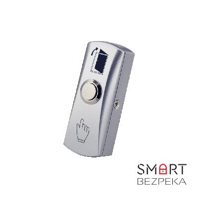 Кнопка виходу Yli Electronic PBK-815 накладна з нержавіючої сталі