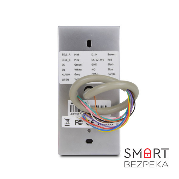 Металлическая кодовая клавиатура влагозащищенная ATIS AK-601W