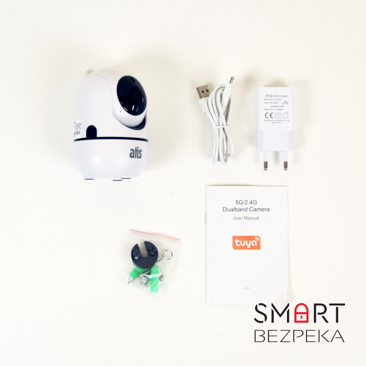 Wi-Fi відеокамера поворотна настільна 2 Мп з Wi-Fi ATIS AI-462T
