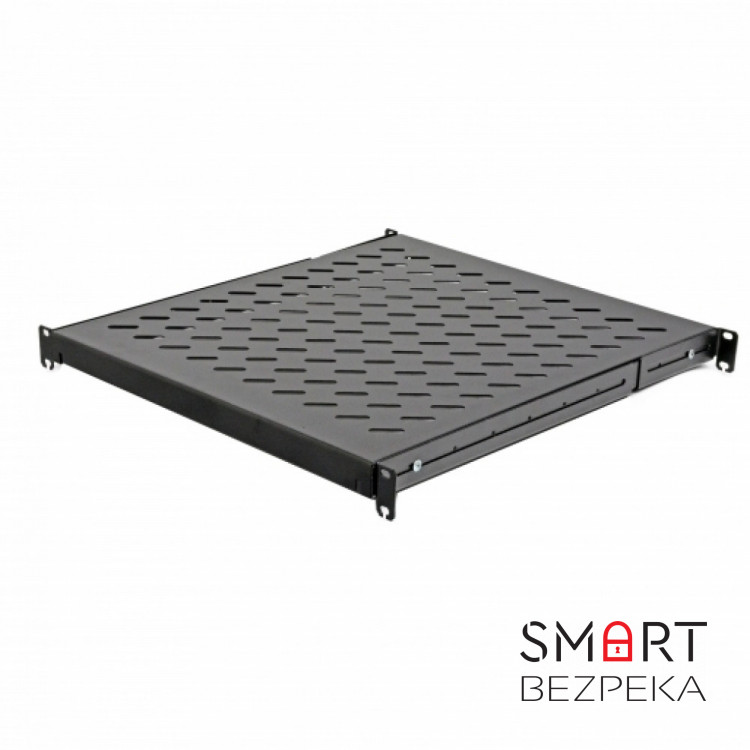 Полка с четырьмя точками крепления CMS UA-SH4-550B 19" 1U 550 мм черная