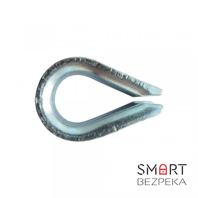 Коуш для сталевих канатів DIN 6899 3 мм