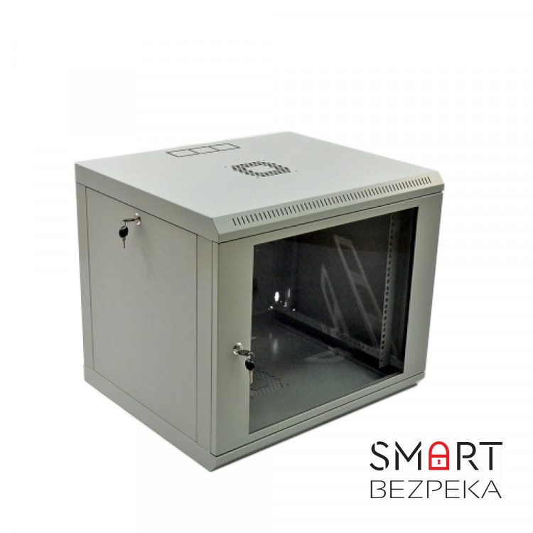 Шкаф серверный CMS 9U 600 x 500 x 507 UA-MGSWL95G для сетевого оборудования