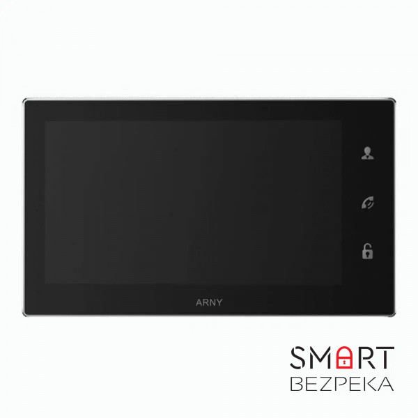 Відеодомофон 10" Arny AVD-1040 (2Mpx) PiP black IPS з детектором руху і записом відео