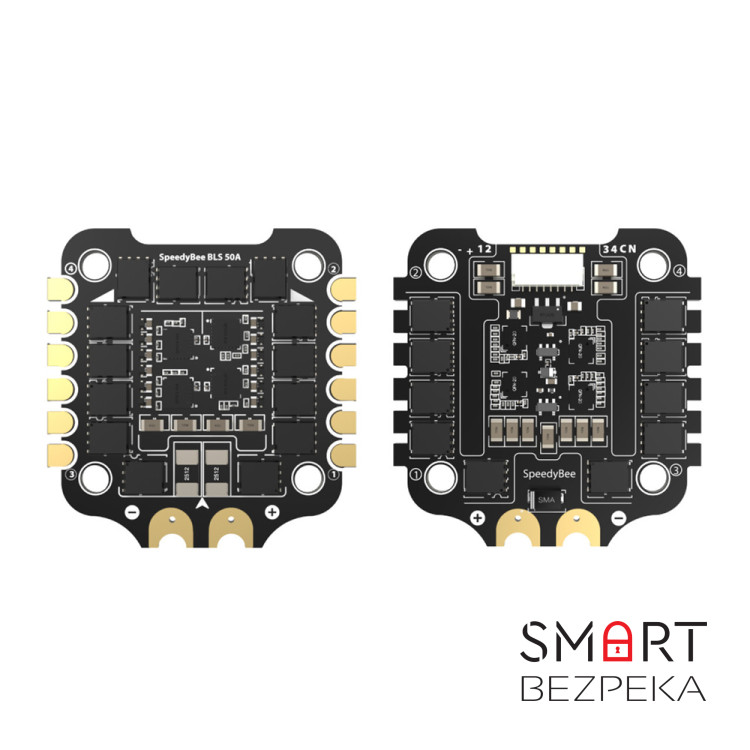 Полетный стек SpeedyBee F405 V3 Flight Controller 50A 3-6s BLHeli_S 4-in-1 ESC 30x30
