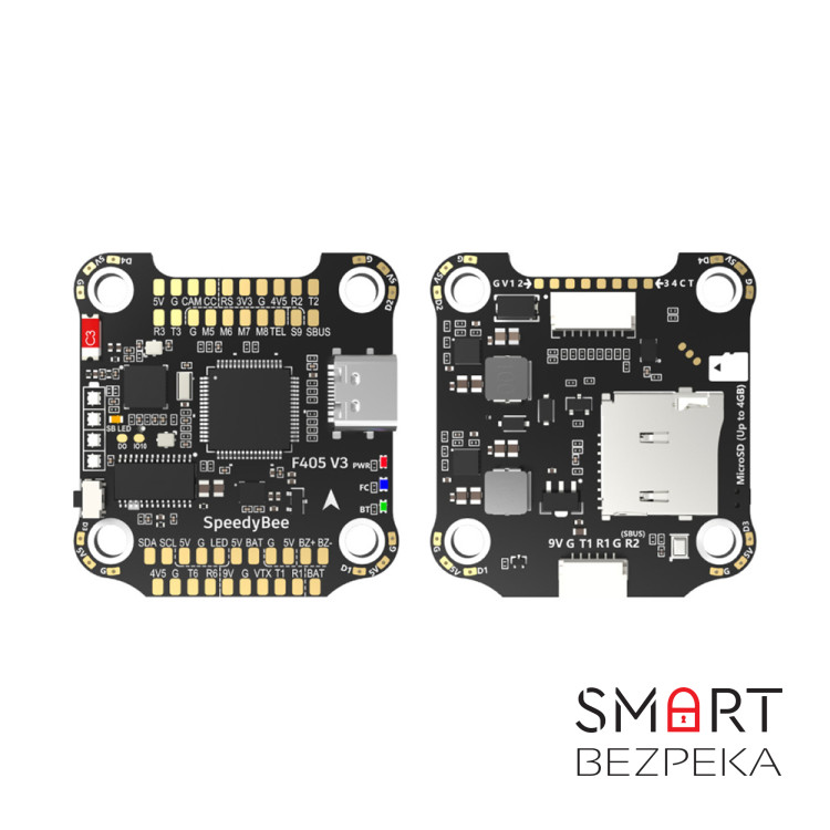 Полетный стек SpeedyBee F405 V3 Flight Controller 50A 3-6s BLHeli_S 4-in-1 ESC 30x30