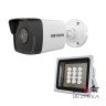 Комплект: IP-видеокамера 2 Мп Hikvision DS-2CD1021-I(F) (2.8mm) + ИК-прожектор Lightwell LW12-140IR45-220
