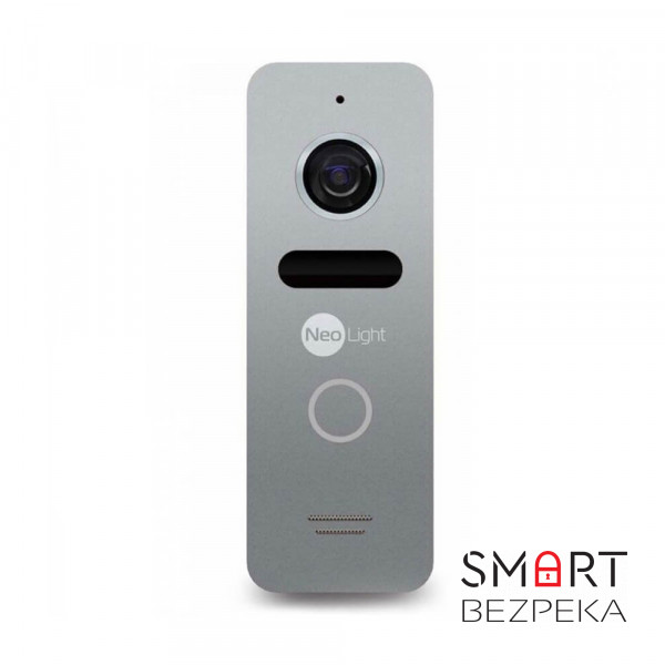 Видеопанель 700 ТВЛ NeoLight SOLO Silver с монтажным уголком