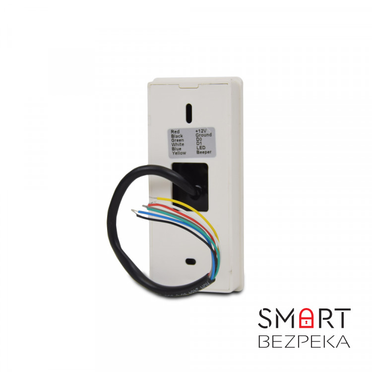 Зчитувач Mifare вологозахищений ATIS PR-08 MF-W (white)